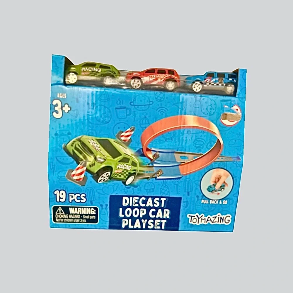 Toymazing Diecast Loop Car Playset